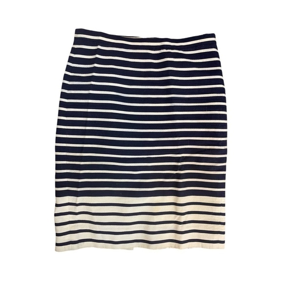 J. Crew Dresses & Skirts - J. Crew Striped Pencil Skirt Size 2